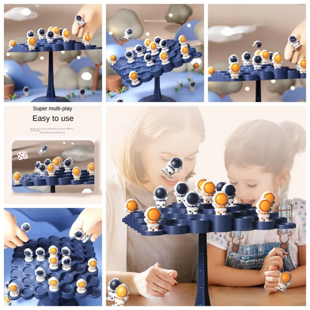 

Astronaut Astronaut Balance Tree Game Interactive Parent-child Stackable Balance Tree Toy Learning Montessori