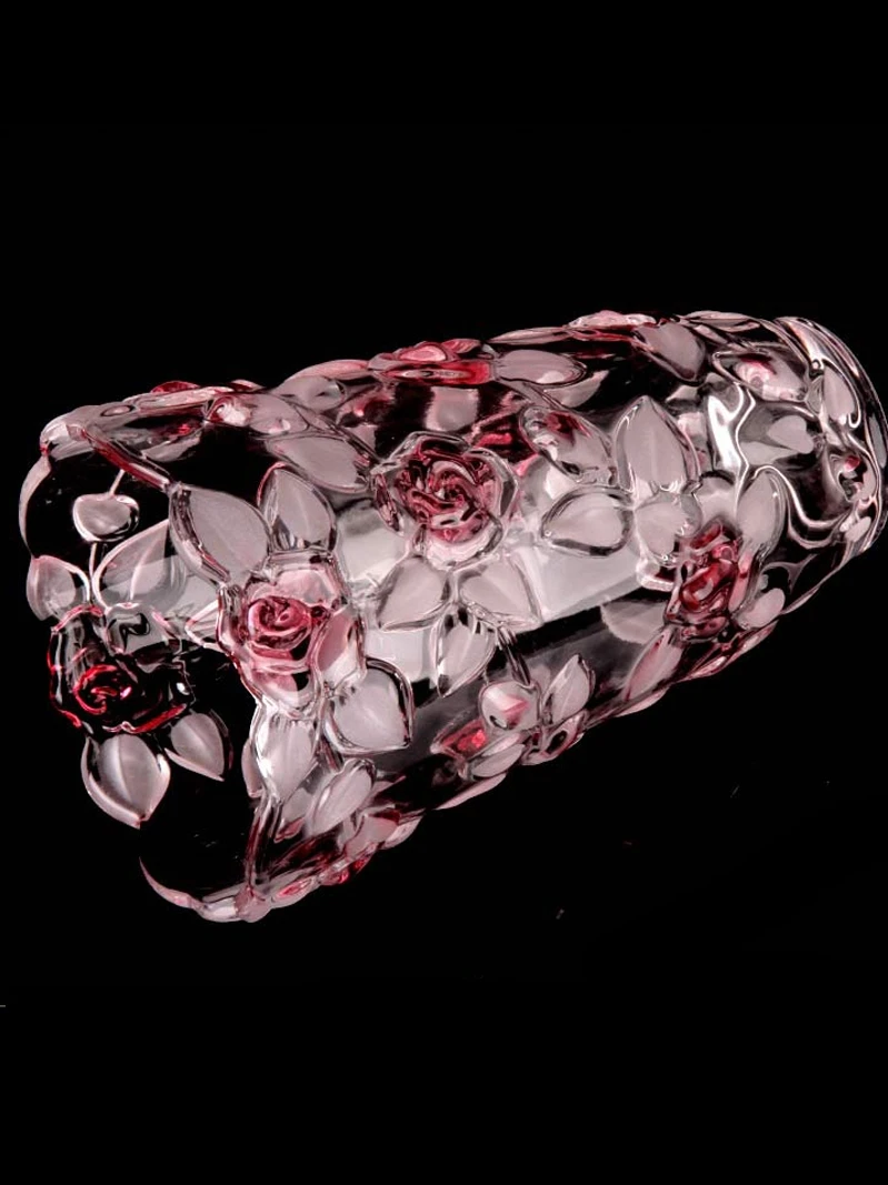 Crystal Glass Rose Vase 4