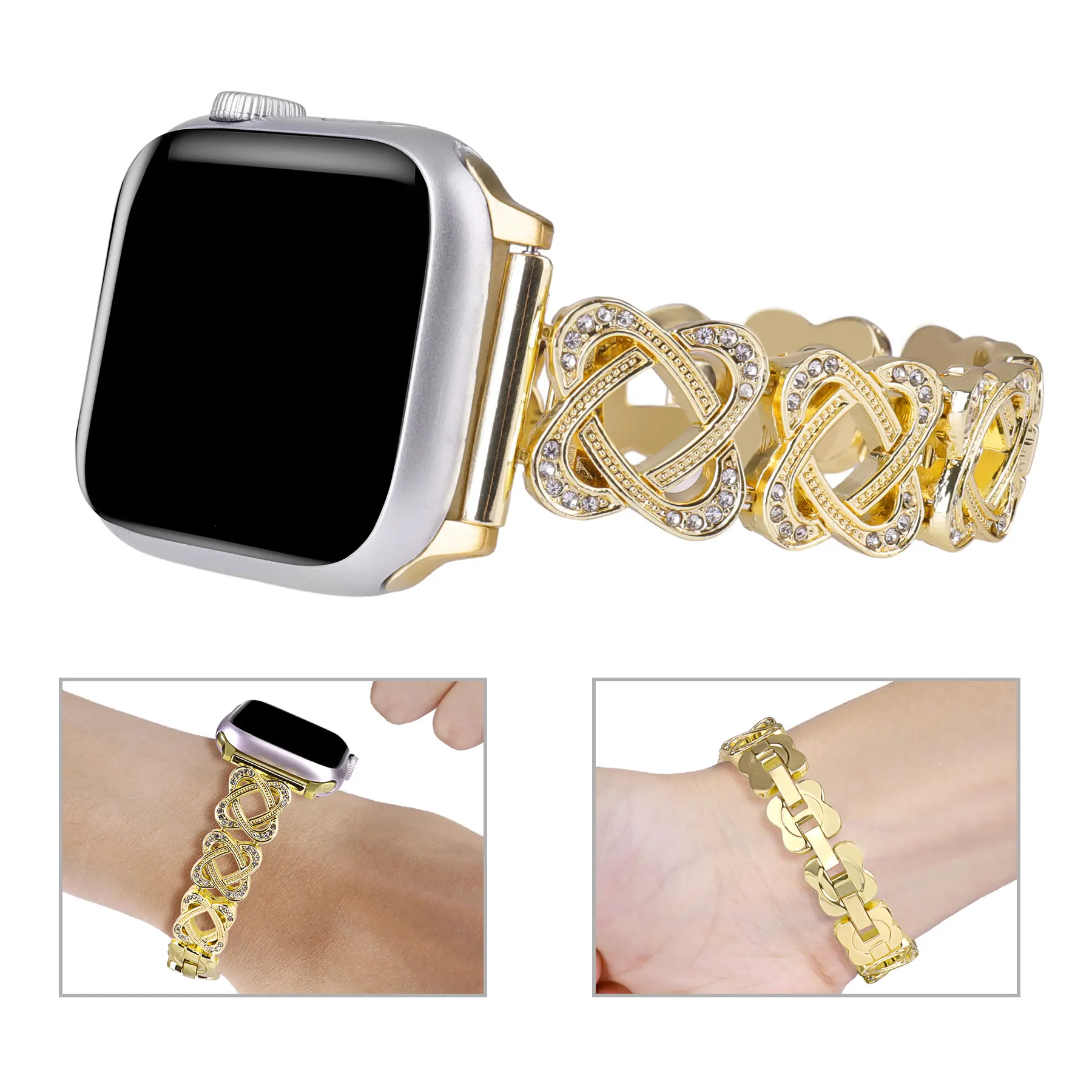 Elegant Diamond Ring Bracelet