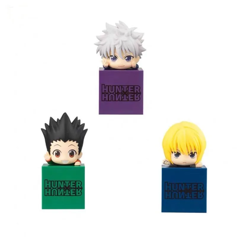 HUNTER Cartoon Persönlichkeit Kreative Q Edition Xiaojie Killua Kurapika Nette Party Figur Chassis Desktop Ornamente urlaub geschenk