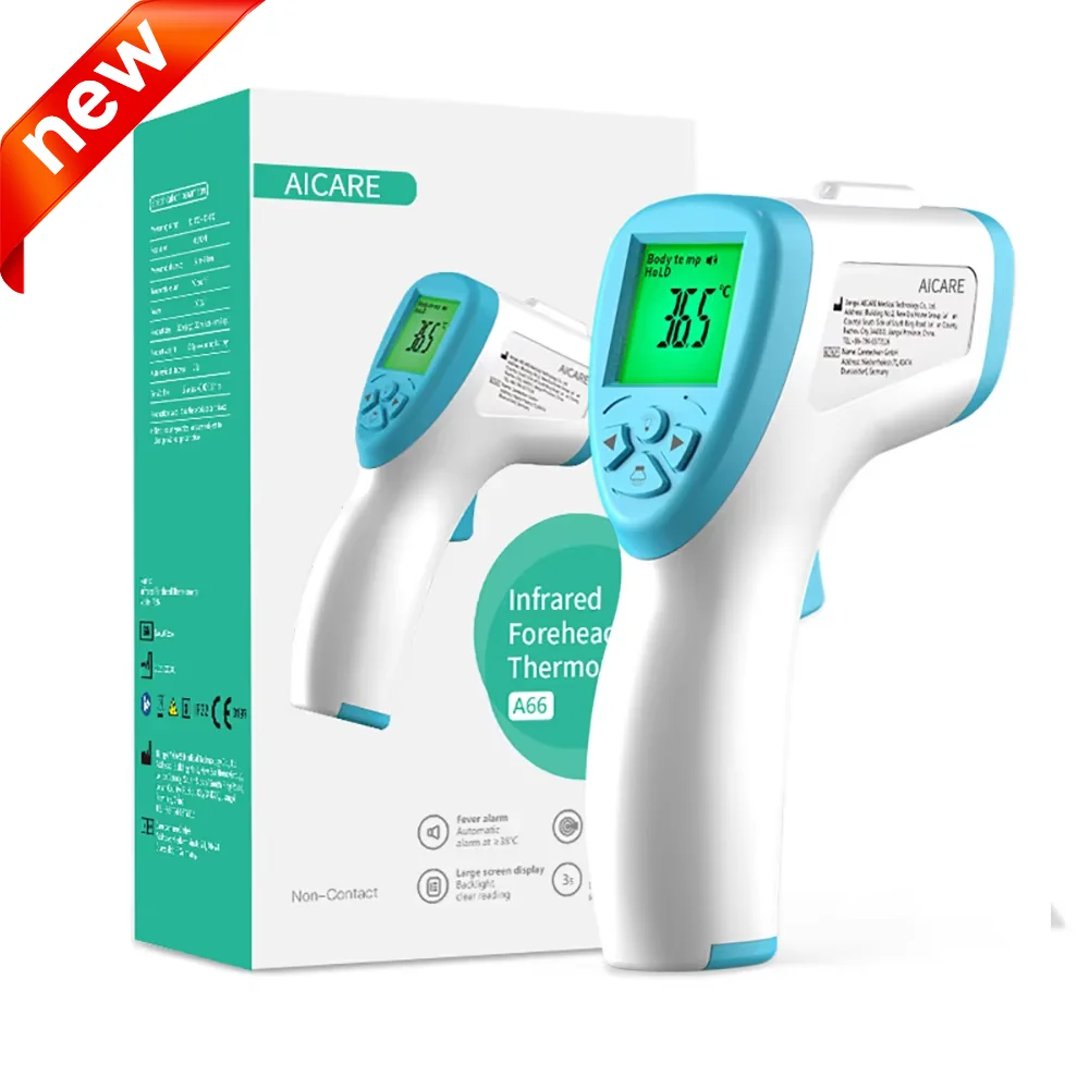 AICARE Digital Infrared Non-Contact Forehead Thermometer for Babies and Adults