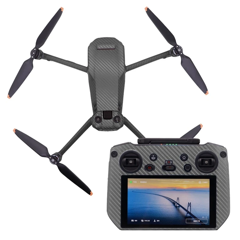 Drone Accessories Fashion Stickers Camera Sticker Smartphone Stickers Colorful Drone Stickers for dji Mavic 3 Decal Skin Sticker Drone Body Remote Controller Battery Protection Film Cover P9JD