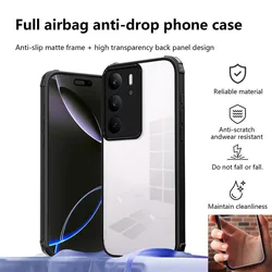 Shookproof Anti - Drop Hard Acrylic Phone Case with Enhanced Protection for Realme C71 (Hdfsykl  black)