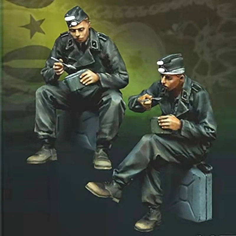 1/35 레진 군인 모델 GK - 군사 테마 - 조립되지 않은 미도색 DIY 키트 - 643