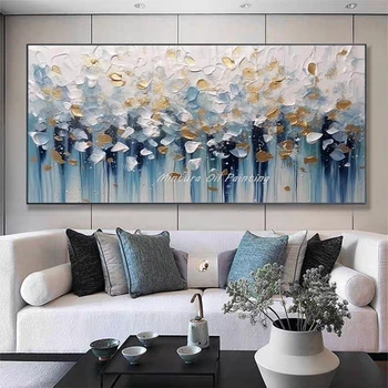 Abstract Floral Canvas Art 1