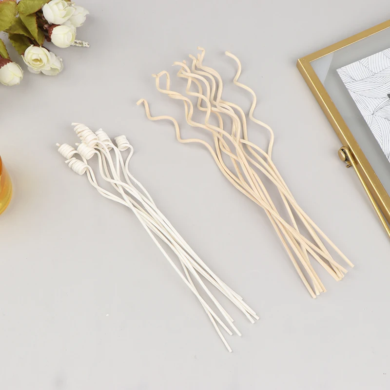 Description Picture 4 of item10pcs Reed Diffuser Replacement Stick DIY Handmade Home Decor Extra Thick Rattan Reed Oil Diffuser Refill Sticks