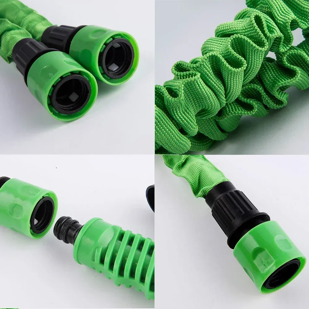 Expandable Magic Hose Garden Water Hose 7 Patterns Water Gun Foam Pot flexible reels Car Wash Gun Sprayer