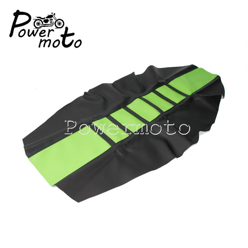 Universial - Funda de asiento para motocross, suave y acanalada, para  Motorcross Enduro, color negro