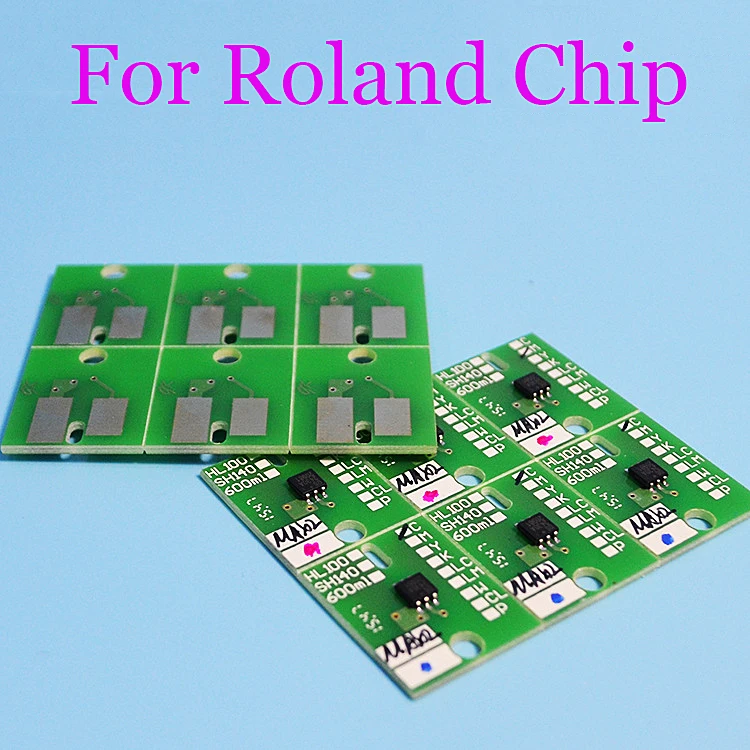 

ECO-SOL Max 2 Постоянный чип для принтера Roland SOLJET PRO4 XR640 XF640