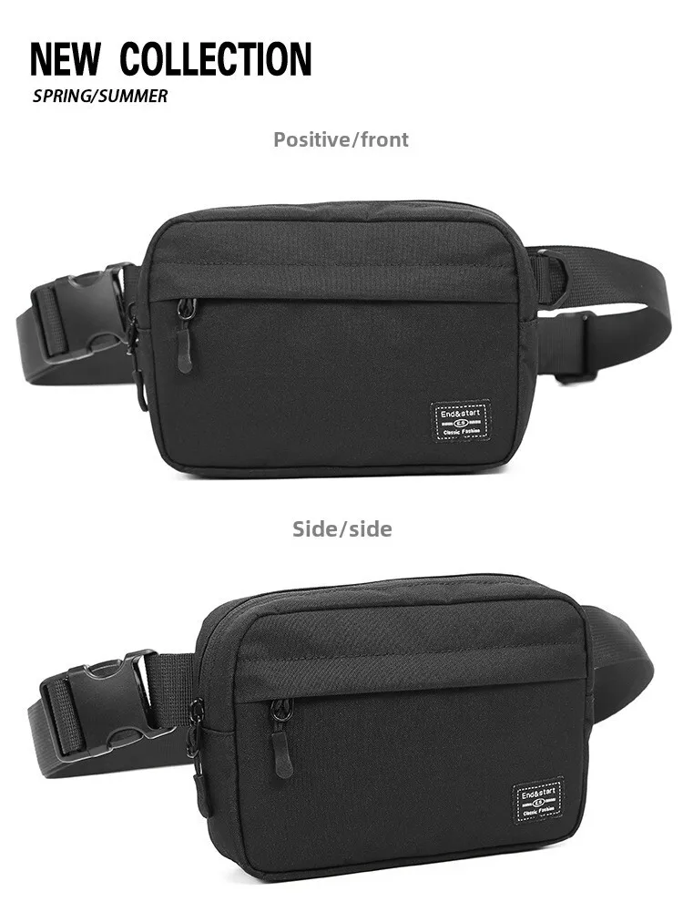 Umhängetasche für Herren, Neuankömmling, Top-Qualität, wasserdichte Brust-/Reise-Umhängetasche aus Oxford-Stoff, lässige kleine Tasche_voghion.com