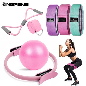 Pilates Ball & Resistance Ring Set 1