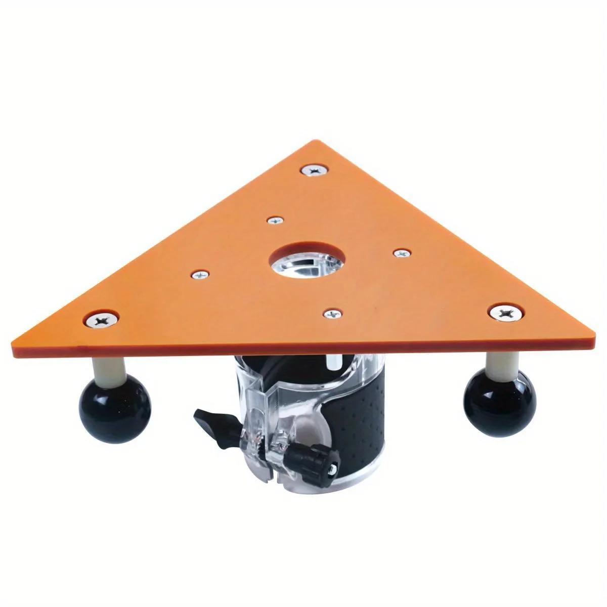 Holzbearbeitung Fräsen Nut Balance Board Flip Plate - Trimmen Maschine Router Basis Dreieckige Platte zum Schlitzen und Anfasen – Detail 10