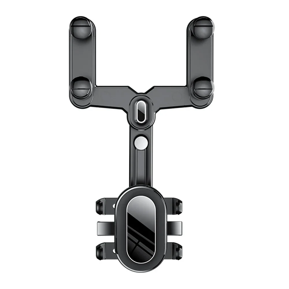 Car Phone Holder Rearview Mirror Phone Holder Adjustable Navigator Bracket 360&deg; Rotatable Retractable For Universal Car Mobile car phone holder