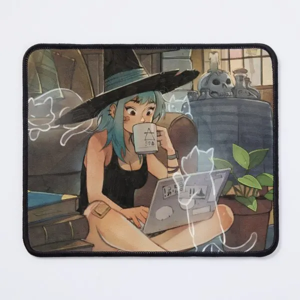 

Коврик для мыши Morning Coffee, настольный Аниме Коврик для мыши, ковер с принтом, игровой компьютер, Мужская Клавиатура, настольный игровой ПК