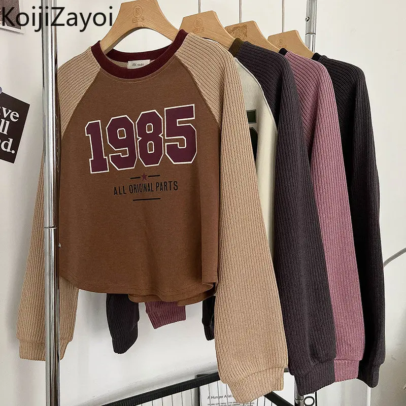 

Koijizayoi Vintage Women Thin Hoodies Casual Loose Spring Autumn Sweatshirt 2022 Thin Lady Chic Outwear Sport Tops Dropshipping