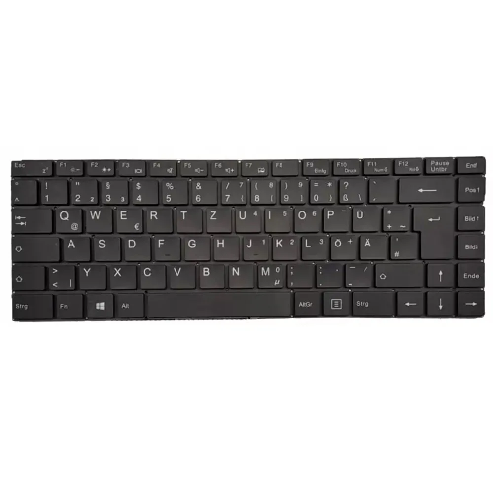 Teclado para Notebook com Retroiluminação para Medion Akoya Preto Alemão gr França e fr E14304 Md63780 - Imagem 3