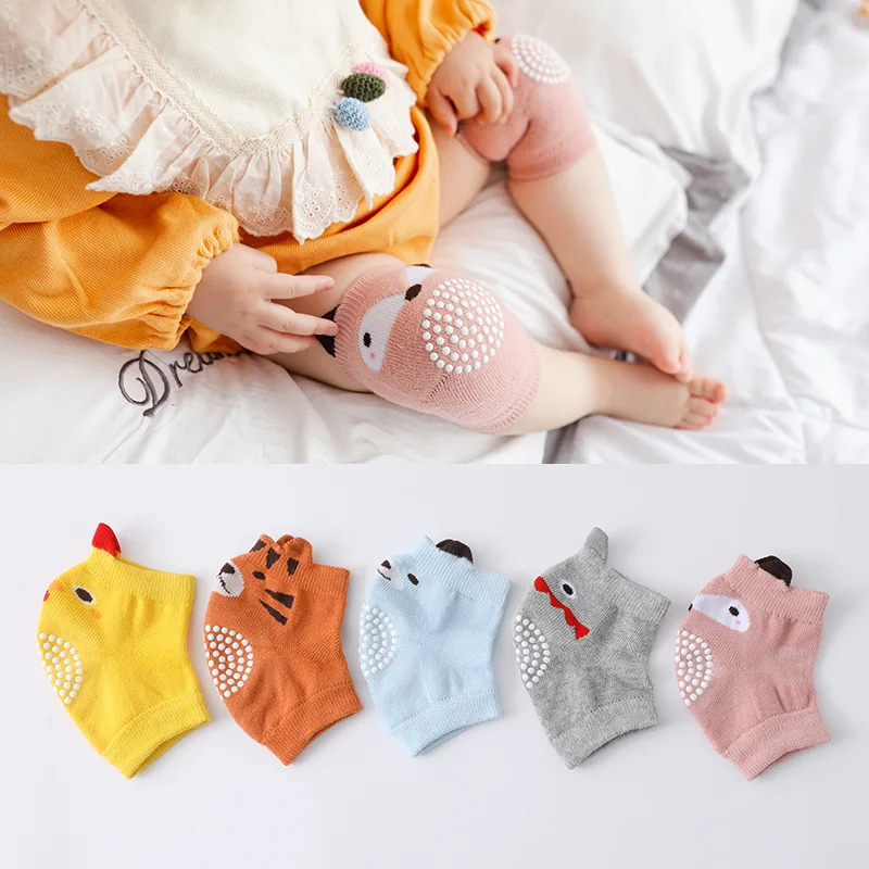 

0-3 Years Baby Knee Pad Kids Safety Crawling Elbow Cushion Infant Toddlers Baby Leg Warmer Knee Support Protector Baby Kneecap