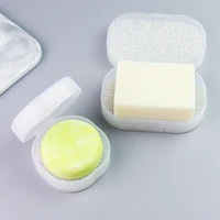 Storage Box Plastic Soap Container Home Organizer Box Sealing Waterproof Travel Soap Box With Lid Drain Bathroom Accessories 1