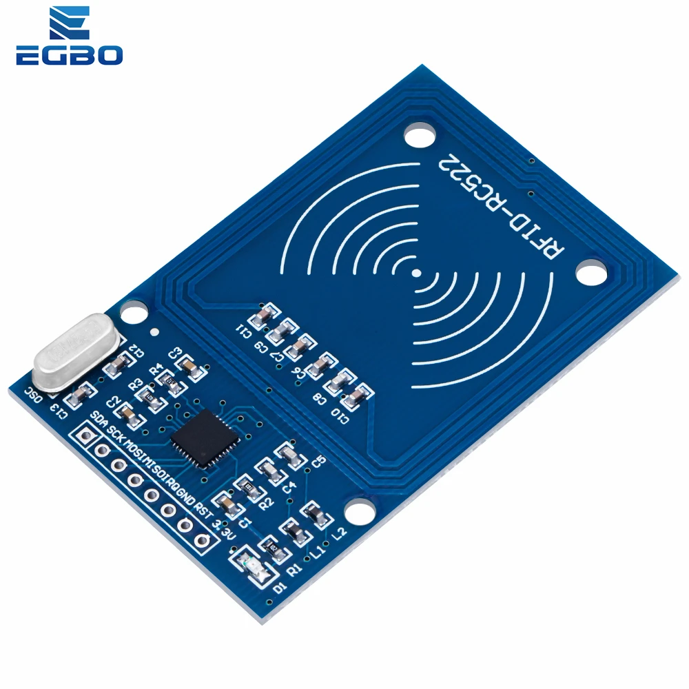 RFID Reader Module 13.56MHz with SPI Interface, Card/Key Proximity Writer