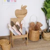 Handmade Rattan Apple Storage Basket Natural Fruit Clothes Key Baby Room Organizer Woven Organizers Home Wall Decor 6