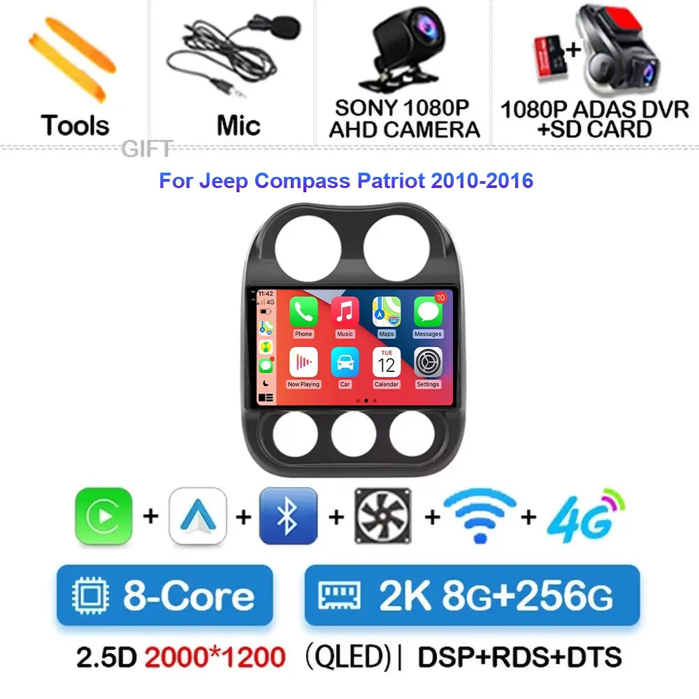 2K 8G-256G CAM DVR