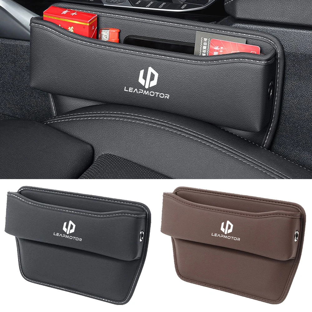 

Multifunction Car Seat Gap Organizer Seat Crevice Slot Storage Box Accessories for Leapmotor T03 S01 C11 C01 Leap motor