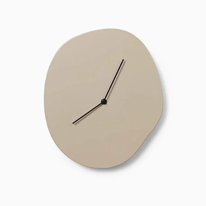 Modern Metal Wall Clocks Round Silent Quartz Lace Design Clock Elegant Decorative Clock Wall Ornaments Watches Home Decoration 6