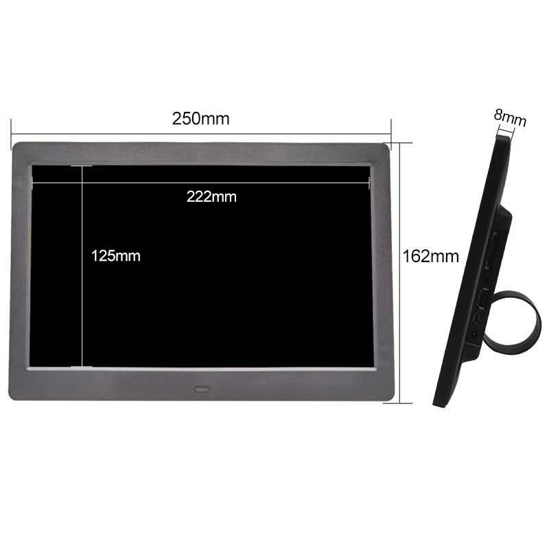 BOLINIA 10 ġ ݼ LED      ޷ ð ÷̾, 1024x600 ػ