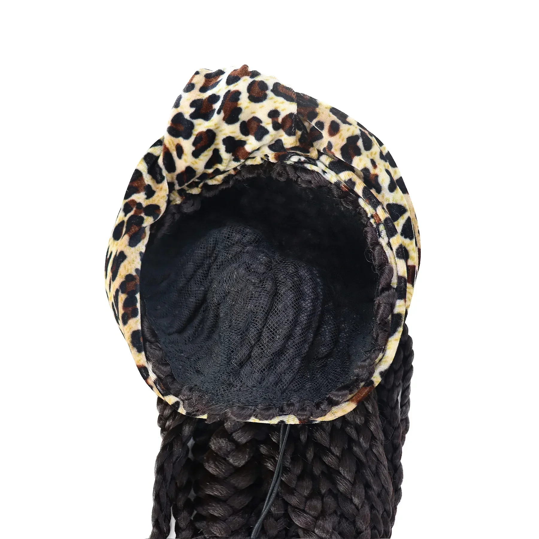 GNIMEGIL Synthetic Headband Wigs for Black Women Long Curly Braided Wig Colly Afro Natural Hair Dreadlocks Wigs for Men