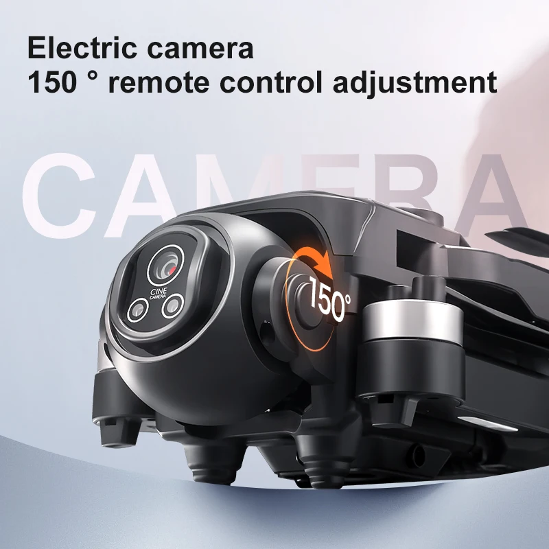 Mini Drone D18 8K Brushless Moteur Écran Dual Camera 150° Obstacle Avoidance