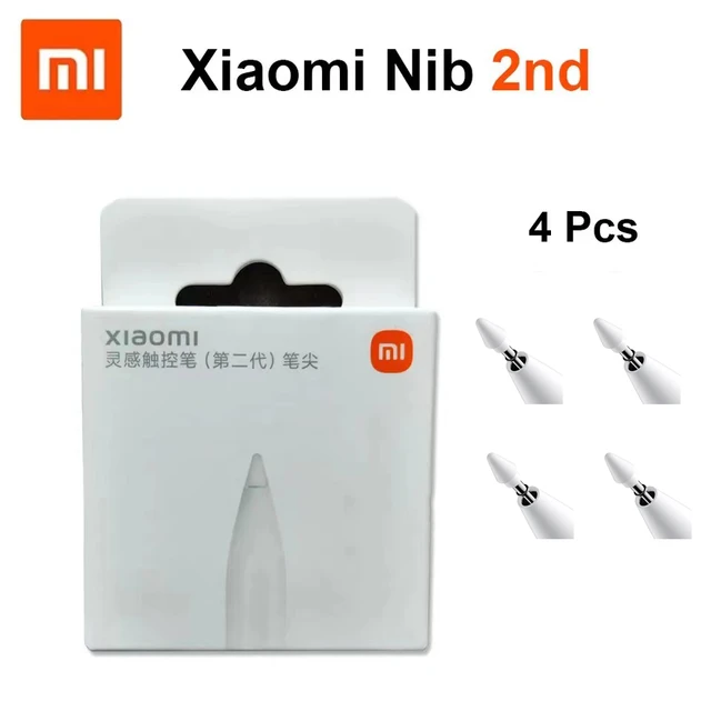 4PCS Original Xiaomi Smart Pen 2 Nib 2nd For Xiaomi Mi Pad 5 6 Pro Tablet Stylus  Pen 2 White Spare Nib Magnetic Tip replace Nibs - AliExpress