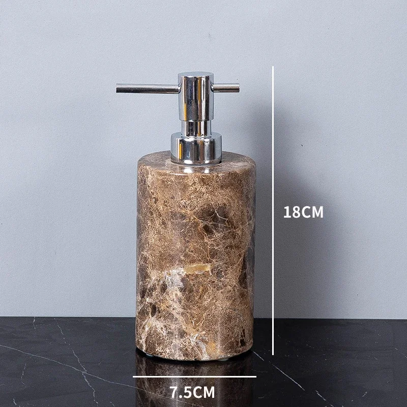 Emperador Dark Marble Bath Set Image 13