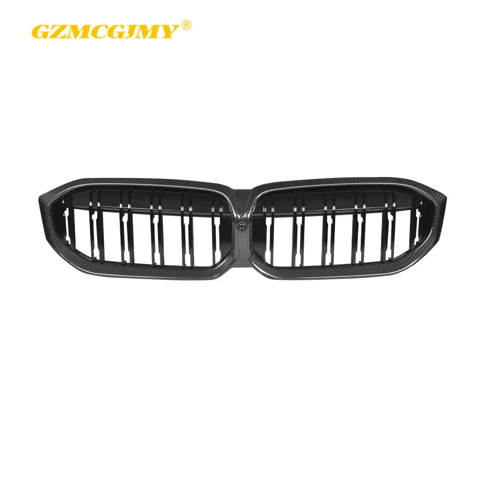 

22- High quality dry carbon fiber car grille suitable for BMW 3 series G20 G21 G28 LCI car grills