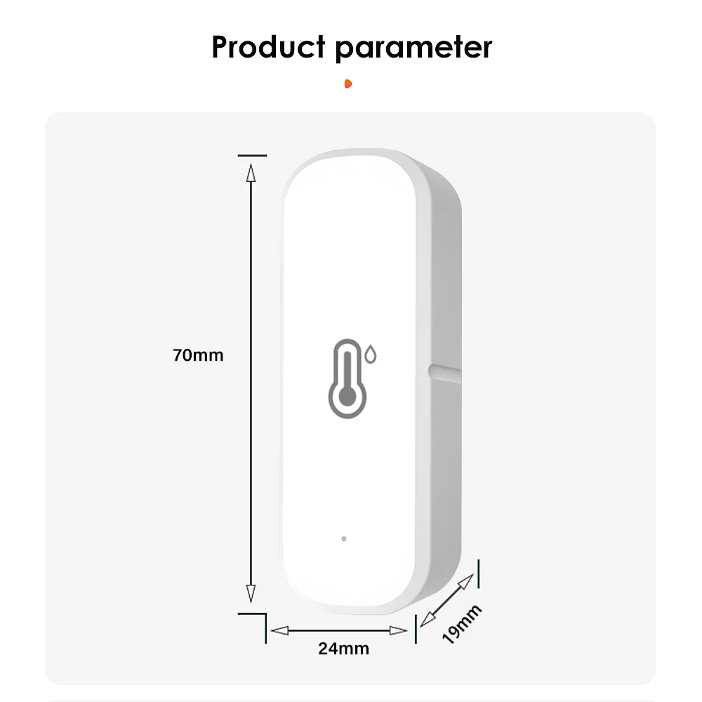 graffiti intelligent WiFi temperature and humidity sensor temperature hygrometer intelligent control linkage cross-border