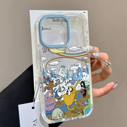 Whimsical Cartoon Adventure Shockproof Silicone Phone Case - iPhone X (-4)