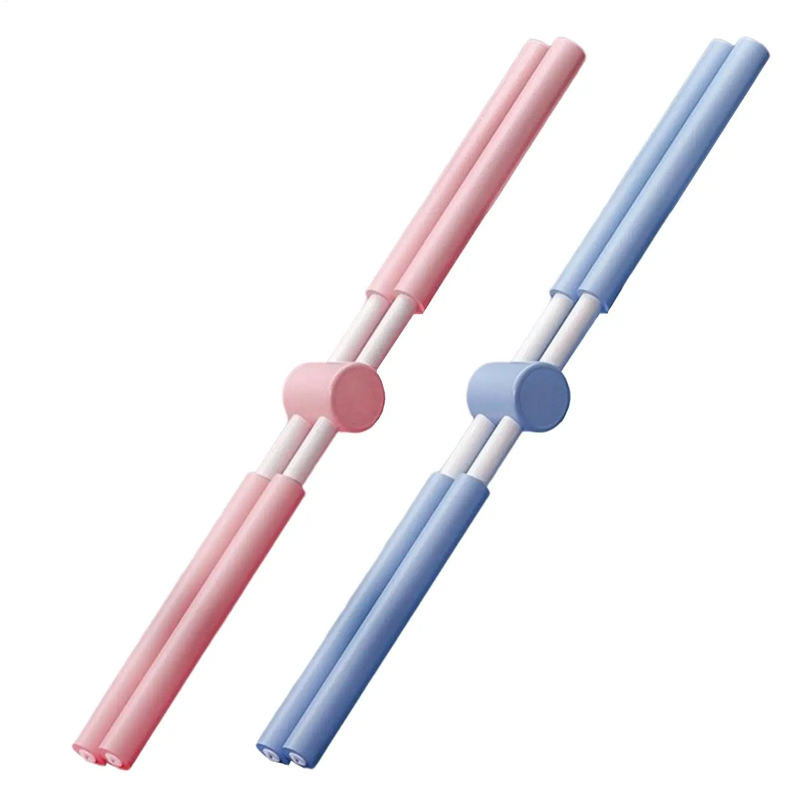 Yoga posture correction stick, Telescopic Pilates posture corrector, Fitness standing posture training buckle body shape stick