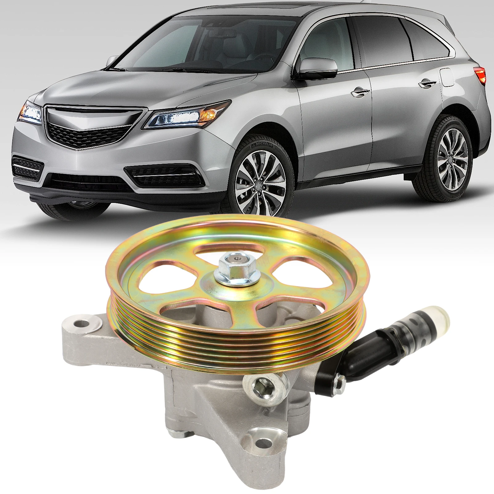 2008 Acura Mdx Power Steering Pumpnull