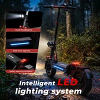 iScooter iX5s Electric Scooter 15Ah 1000W Powerful Kick Scooter Anti-skid Off Road Pneumatic Tire 65km Range 45km/h eScooter 3