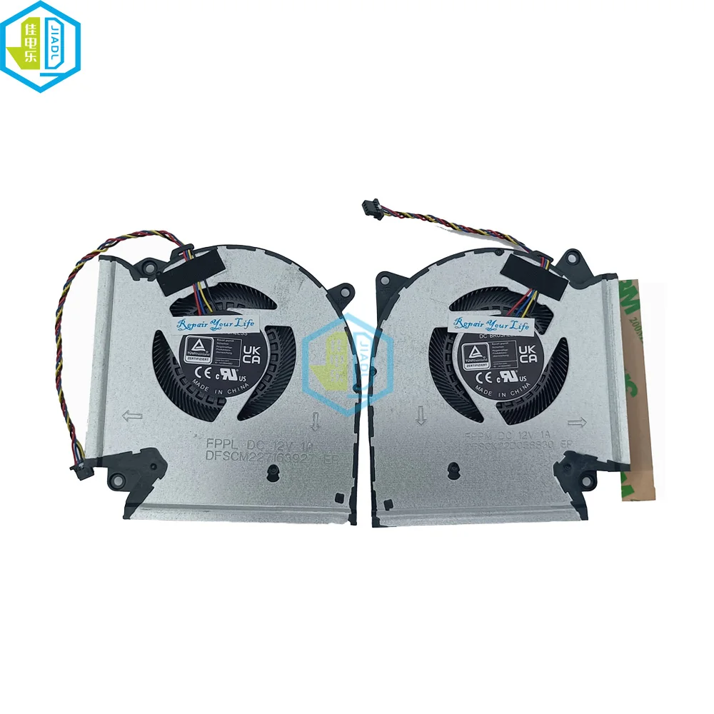 Ventilador de Refrigeração para Asus Rog Strix G513rs G513rm G513 G713 G713rx G713rm 13rm 13nr0880p01011 13nr0880p02011 - Imagem 6