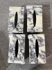 25x14x10CM Luxury Calacatta Viola Purple Natural Marble Beige Travertine Stone Tissue Box Case Holder 6