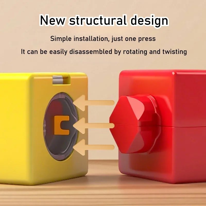 DIY 자석 다용도 전기 미니 기차 고속철도 마법 접착 삼차원 트랙 몬테소리 교육용 어린이 장난감