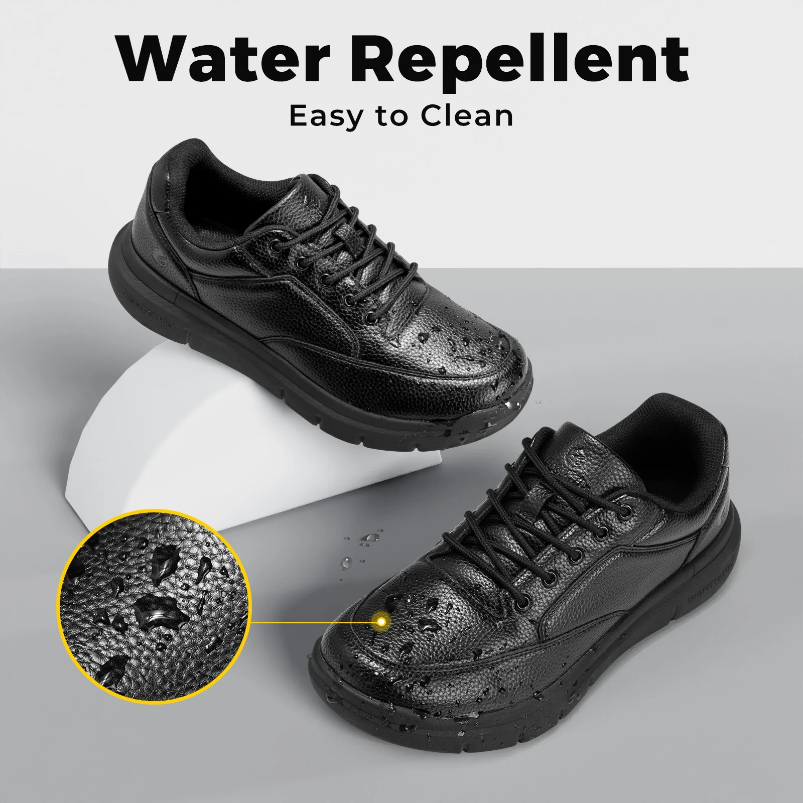 أحذية Fitville Wide Version للرجال من الجلد، أحذية...