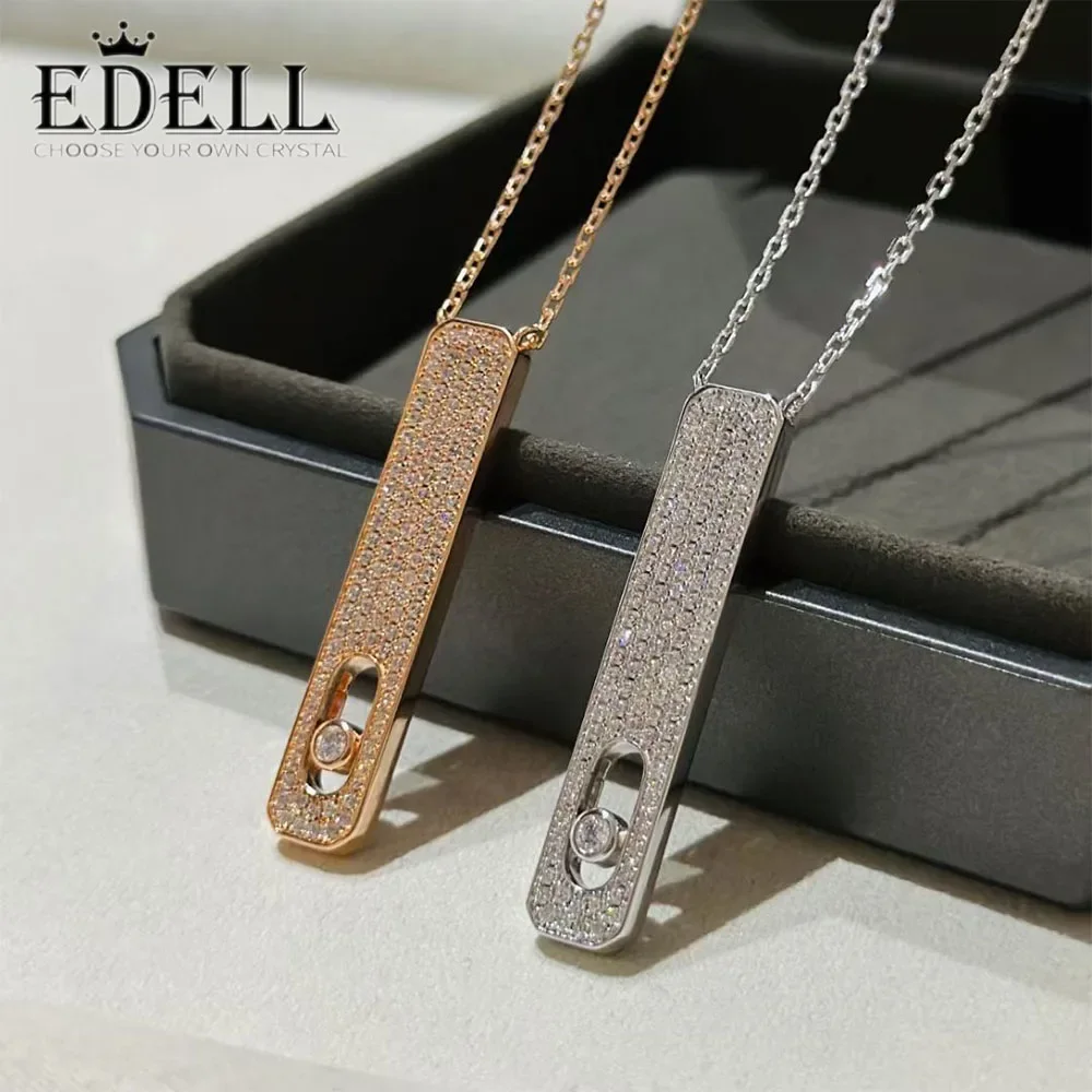 

Новое ожерелье EDELL с бриллиантами из Мессии, специальные подарки для детей, любимых друзей