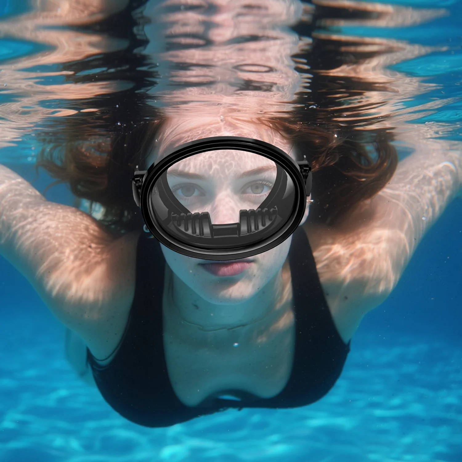 Enhanced Full-Face Snorkeling Mask - Waterproof & Fog-Free with 180° Panoramic View