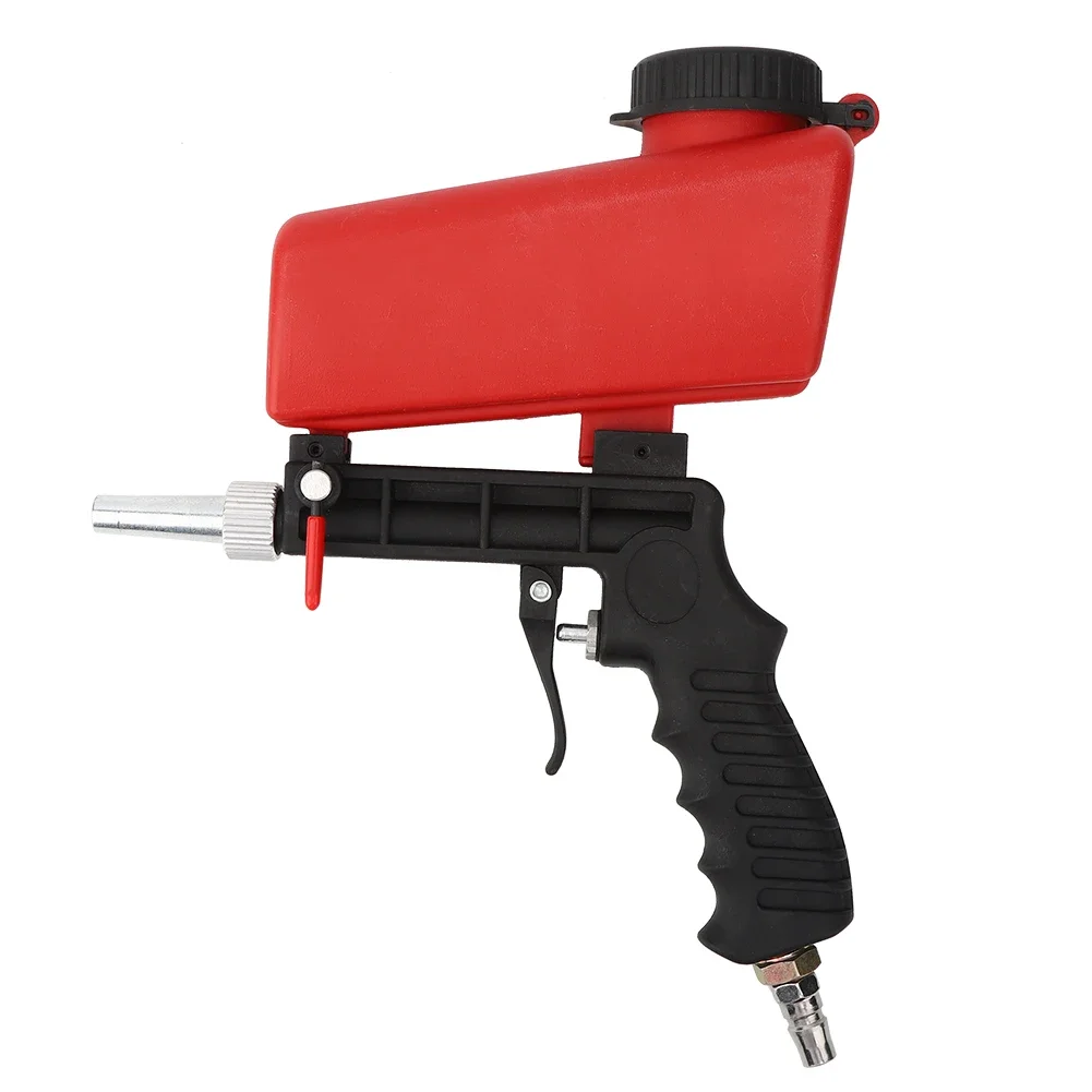 

Sand Abrasive Blasting Tool Blaster Mini Handheld Portable Pneumatic Aluminum Lightweight Han