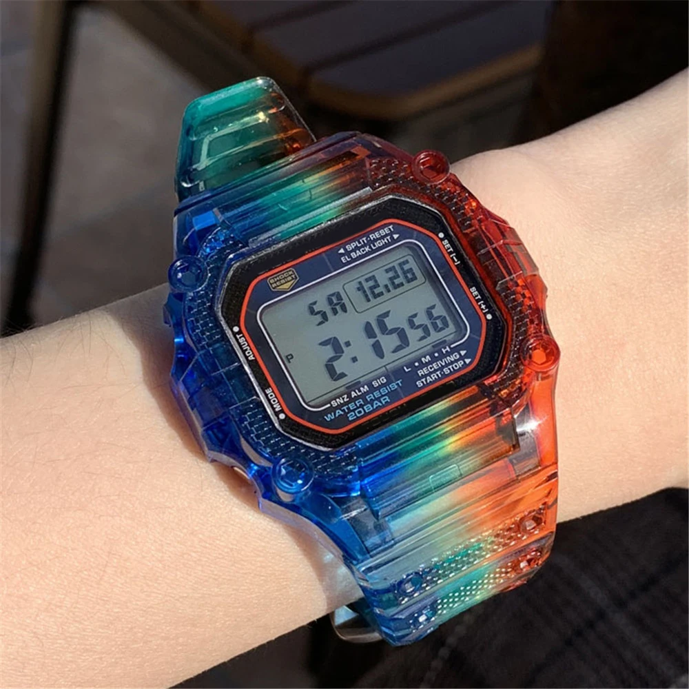 Tpu Resin Case Watch Strap For Casio G Shock Dw 5600 Gw M5610 M5600 Glx 5600 Refit Replacement Wrist Band Bracelet Accessories Watchbands Aliexpress