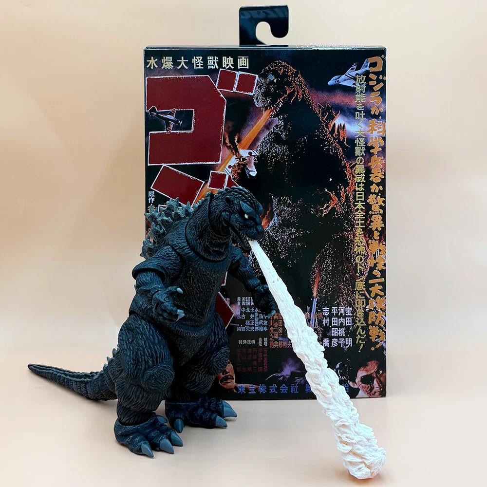 NECA 1954 Movie Godzilla Figures PVC Model Toys Doll Ornament
