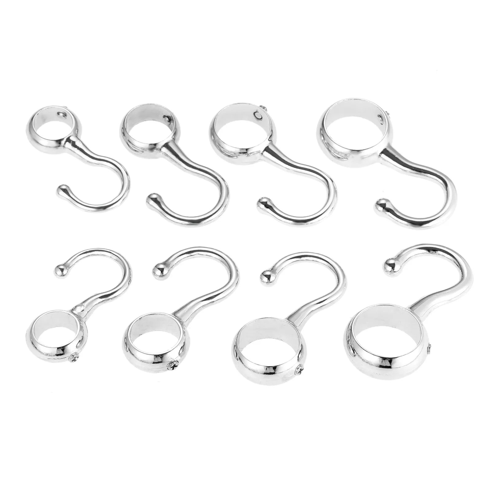 Set of 2 Versatile Multi-Size Hanging Hooks