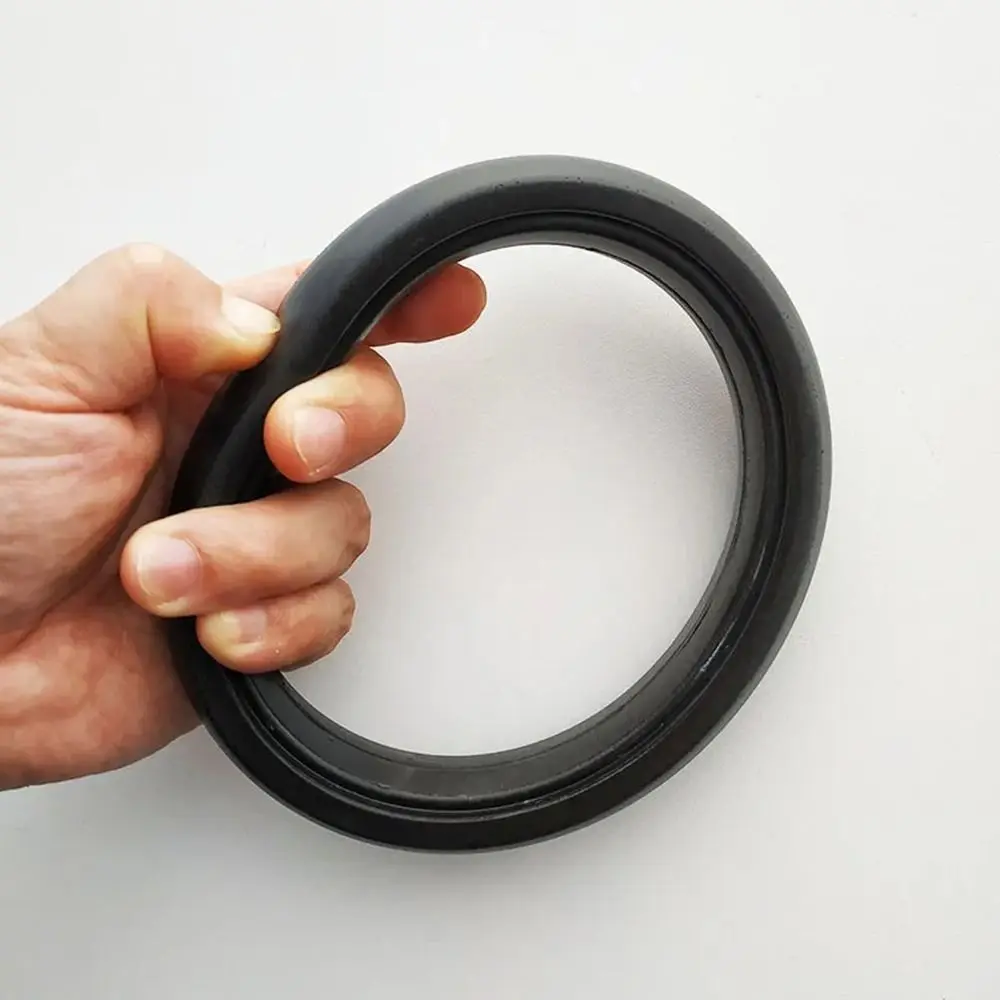 Rubber Stroller Wheel Tyre Silent Bearings Durable Baby Accessory