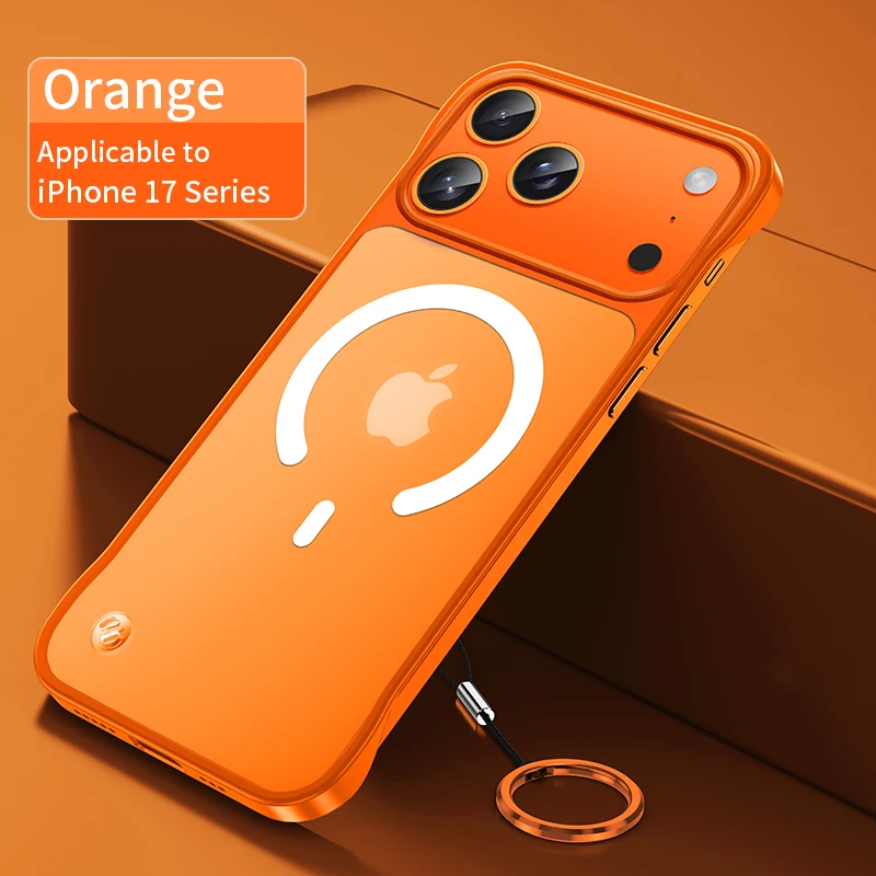Matte Translucent Frameless Magnetic Armor Case